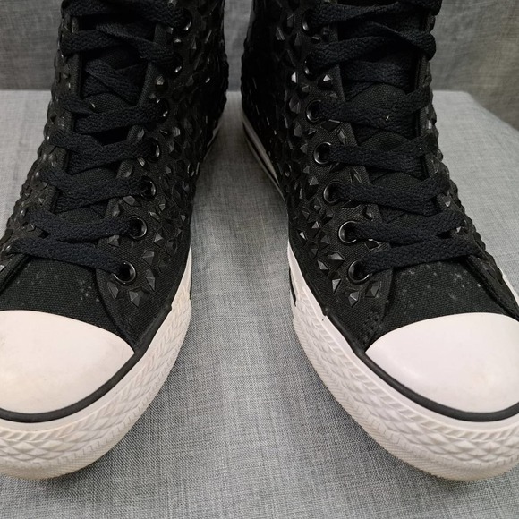 Converse Chuck Taylor All Star Black Rhinestone 540230C Womens 9 - Picture 9 of 11